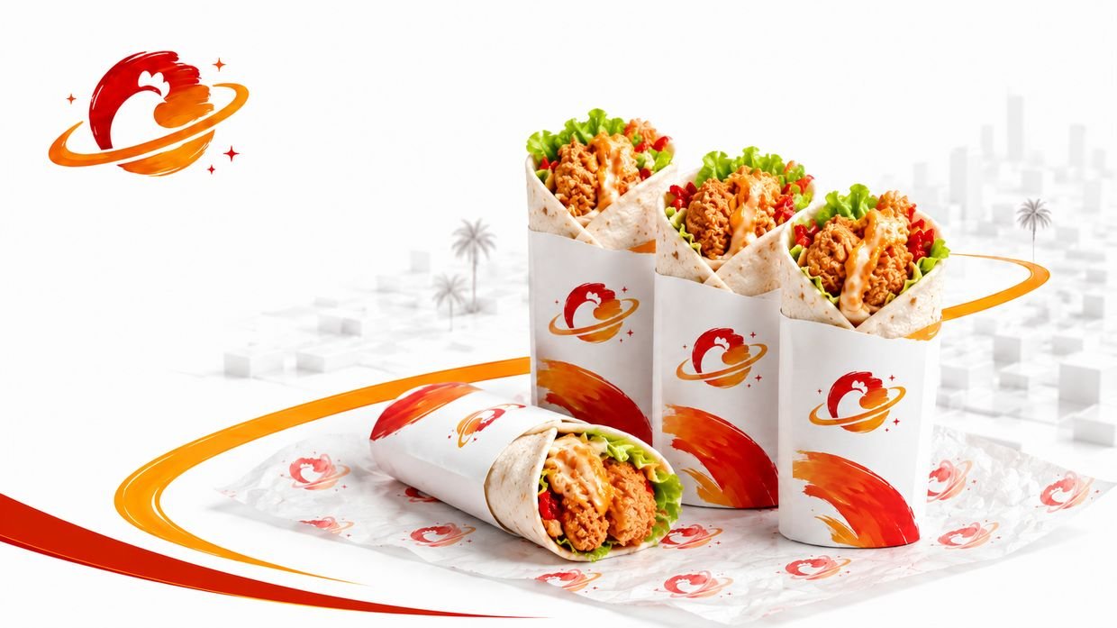 PLANET CHICKEN mini wraps